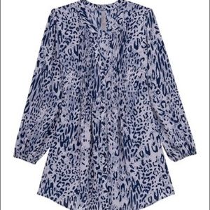 Melissa McCarthySeven7 Animal Print Pintuck Blouse